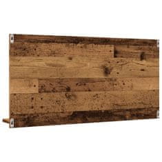 Vidaxl Koupelnová skříňka se zrcadlem old wood 90x11x45 cm kompozit