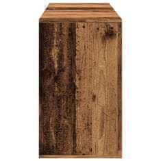 Vidaxl Příborník old wood 135 x 41 x 75 cm kompozitní dřevo