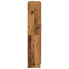 Vidaxl Skříň old wood 82,5 x 30,5 x 150 cm kompozitní dřevo