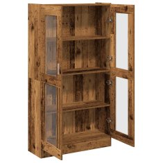 Vidaxl Skříň old wood 82,5 x 30,5 x 150 cm kompozitní dřevo