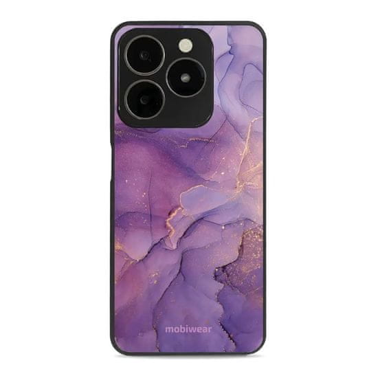 Mobiwear Lesklý kryt Glossy - Realme C61 - G050G - Fialový mramor