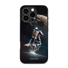 Mobiwear Lesklý kryt Glossy - Apple iPhone 16 Pro - G004G Astronaut na koni