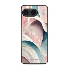 Mobiwear Lesklý kryt Glossy - OnePlus Nord 4 5G - G026G - Růžový a zelenkavý mramor