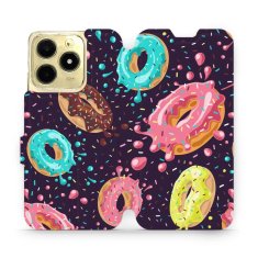 Mobiwear Knížkové flip pouzdro - Realme C61 - VP19S Donutky