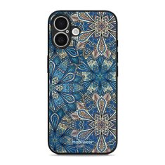 Mobiwear Lesklý kryt Glossy - Apple iPhone 16 Plus - G038G - Modré mandala květy