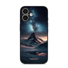 Mobiwear Lesklý kryt Glossy - Apple iPhone 16 - G006G Hora s hvězdnou oblohou