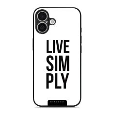 Mobiwear Lesklý kryt Glossy - Apple iPhone 16 Plus - G070G Live simply