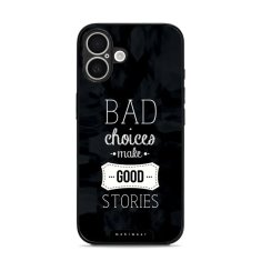 Mobiwear Lesklý kryt Glossy - Apple iPhone 16 - G071G Good stories