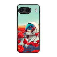 Mobiwear Lesklý kryt Glossy - OnePlus Nord 4 5G - G001G Astronautka v květech