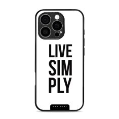 Mobiwear Lesklý kryt Glossy - Apple iPhone 16 Pro - G070G Live simply