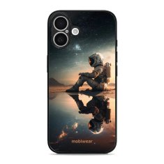 Mobiwear Lesklý kryt Glossy - Apple iPhone 16 Plus - G003G Astronaut na samotce