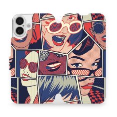 Mobiwear Knížkové flip pouzdro - Apple iPhone 16 Plus - VP18P Komiks