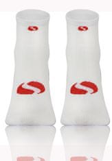 Sesto Senso Ponožky Sesto Senso SKB_01 White/Red 35-38