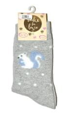 Gemini Dámské ponožky WiK 37723 Socks For Love šedá 35-38