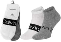 Calvin Klein Ponožky Calvin Klein 2Pack 701218712001 Grey/White 39-42