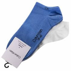 Calvin Klein Ponožky Calvin Klein 2Pack 701218707006 White/Blue 39-42