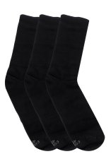 Cornette Pánské ponožky 3 pack Premium 3 pack black - CORNETTE černá 39/41