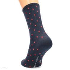 Tommy Hilfiger Ponožky Tommy Hilfiger 2Pack 100001493007 Red/Navy Blue/Red Dots Pattern 39-42