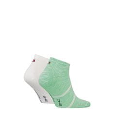 Tommy Hilfiger Ponožky Tommy Hilfiger 2Pack 701222638003 White/Green 39-42