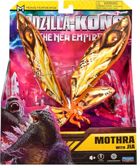 PLAYMATES TOYS Godzilla vs Kong Figurky - Figurka Mothra a Jia od Playmates Toys))