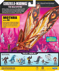 PLAYMATES TOYS Godzilla vs Kong Figurky - Figurka Mothra a Jia od Playmates Toys))