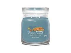 Yankee Candle Aromatická svíčka Signature sklo střední Evening Riverwalk 368 g