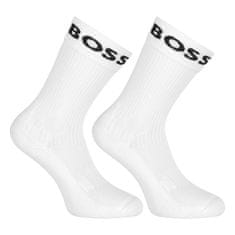 BOSS 2PACK ponožky bílé (50469747 100) - velikost M