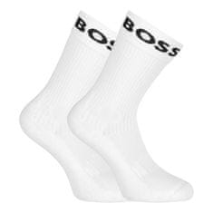 BOSS 2PACK ponožky bílé (50469747 100) - velikost M