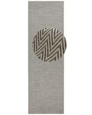 BT Carpet Běhoun Nature 104268 Grey – na ven i na doma 80x150