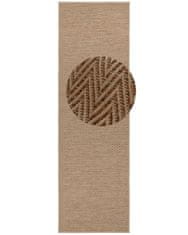 BT Carpet Běhoun Nature 104267 Beige/Terra – na ven i na doma 80x150