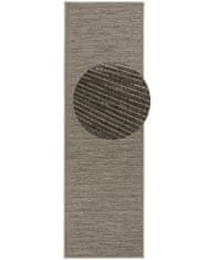 BT Carpet Běhoun Nature 104262 Grey/Multicolor – na ven i na doma 80x150