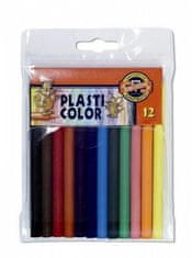 Koh-i-noor pastelky PLASTICOLOR 12 ks