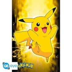 Pokémon Plakát Maxi Pikachu Neon 91,5 x 61 cm