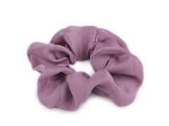 Kraftika 1ks fialová lila gumička scrunchie do vlasů