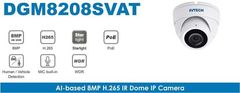 Avtech Kamerový set 1x NVR AVH2109AX a 8x 8MPX IP Dome kamera DGM8208SVAT + 8x Kabel UTP 1x RJ45 - 1x RJ45 Cat5e 15m!