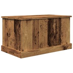 Vidaxl Úložný box old wood 70 x 40 x 38 cm kompozitní dřevo