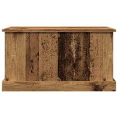 Vidaxl Úložný box old wood 70 x 40 x 38 cm kompozitní dřevo