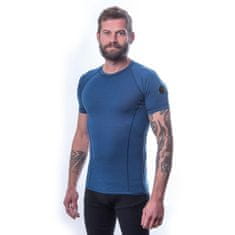 Sensor Triko Merino Air - pánské, krátký, tmavě modrá - Velikost 2XL