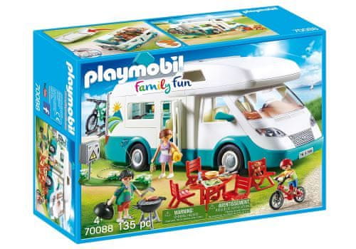 Playmobil Rodinný obytný vůz Playmobil 70088