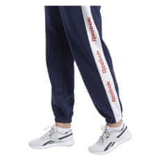 Reebok Kalhoty tmavomodré 182 - 187 cm/XL TE Linear Logo