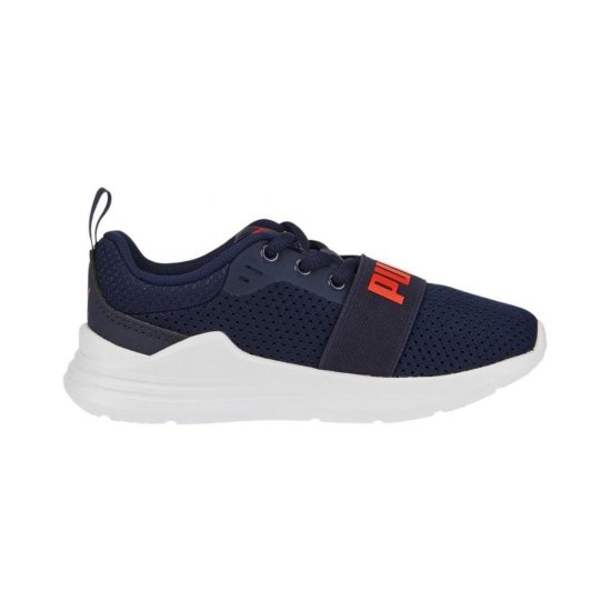 Puma Boty tmavomodré Wired Run PS JR