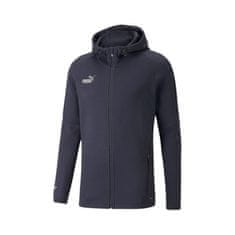 Puma Mikina modrá 182 - 187 cm/L Teamfinal Casuals Hooded