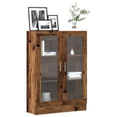 shumee vidaXL Knihovna old wood 82,5 x 30,5 x 115 cm kompozitní dřevo