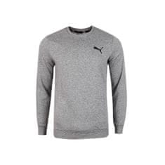 Puma Mikina šedá 188 - 191 cm/XL Ess Small Logo Crew