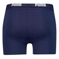 Puma Kalhoty do vody tmavomodré 176 - 181 cm/M Logo Swim Trunk