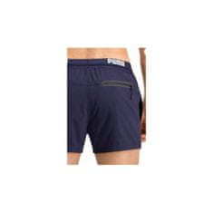 Puma Kalhoty do vody tmavomodré 176 - 181 cm/M Logo Swim Trunk