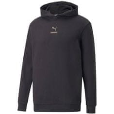 Puma Mikina černá 176 - 181 cm/M Better Hoodie Fl Pebble