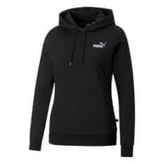 Puma Mikina černá 182 - 187 cm/L Ess Embroidery Hoodie Fl