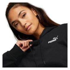 Puma Mikina černá 182 - 187 cm/L Ess Embroidery Hoodie Fl