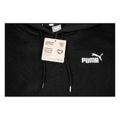 Puma Mikina černá 182 - 187 cm/L Ess Embroidery Hoodie Fl